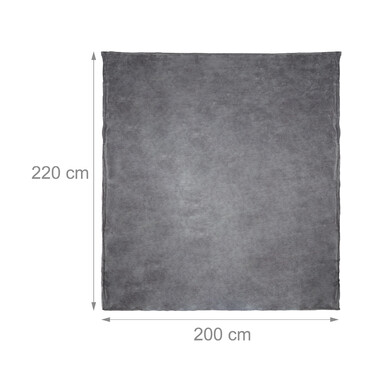 Relaxdays Fleece Blanket, Extra Large