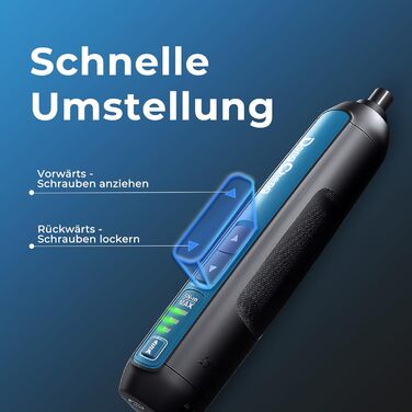 Міні акумуляторний шуруповерт DongCheng, 4V, 2000 mAh, Li-Ion, 3 положення моменту, LED, набір з 8 біт S2