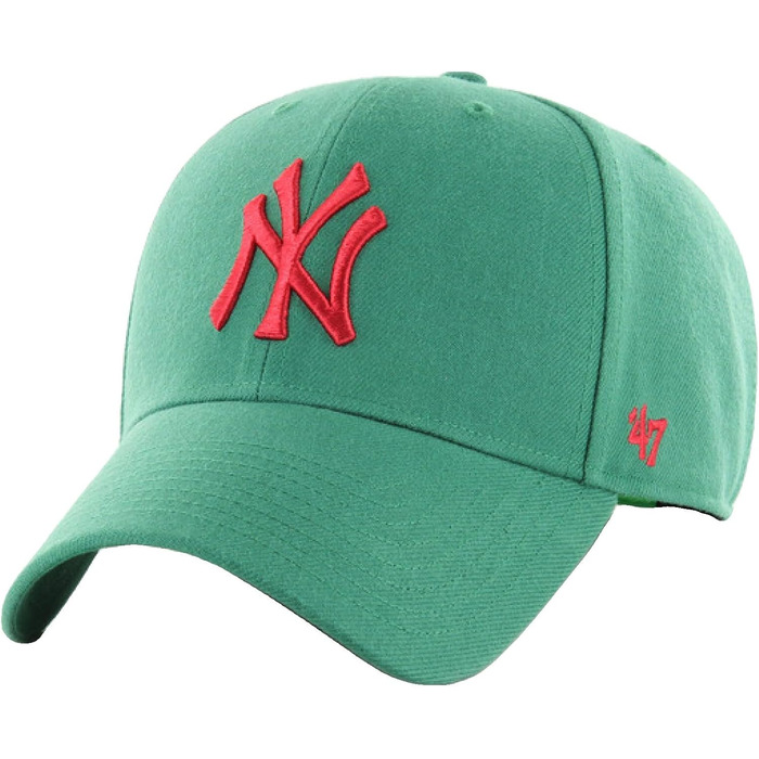 Кепка бейсболка 47 Brand Cleveland Indians Clean Up Strapback (Celtic Green) - оригінал
