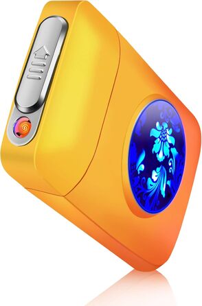 Вишукане екіпірування для курця: тютюнониця Lafagiet XL666 з запальничкою, вміщує 18 сигарет King Size, LED-дисплей, подарунок на День батька