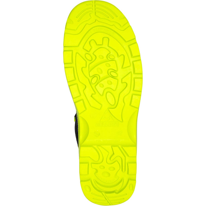 Робочі черевики Bellota Bota Serraje Comp+ S1P, чорно-зелені, 42 EU