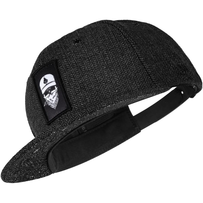 Кепка Nebelkind Snapback: унісекс, трендовий стиль, оливковий (сірий)