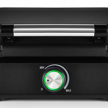 Вафельниця Mozano Smart 1500W, чорна (на 2 великі вафлі)