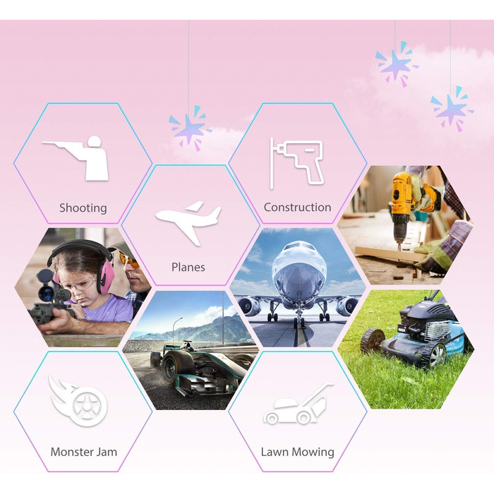 Навушники для захисту від шуму Dr.meter для дітей - пасивні навушники-затички для вух, захист від шуму SNR 27dB, для школи, аутизму, сну, навчання, гри на барабанах, зелені та блакитні