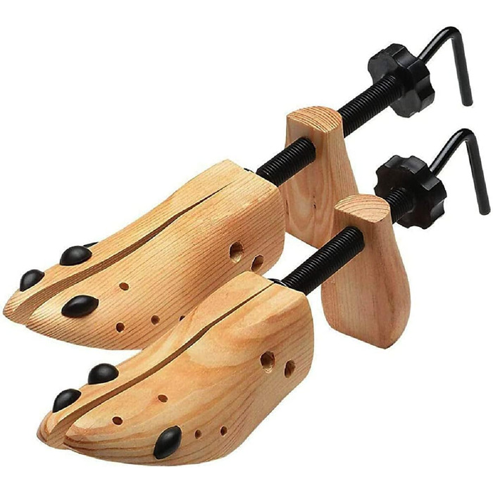 2-Way Shoe Stretchers for Men and Women, Large Size 43-42, Wide, a Pair – Men's Shoes-Dehner 38, 46, 46, 46, 47, 47, 47 – XL Shoe Stretchers for Men – Women's Shoe Widener