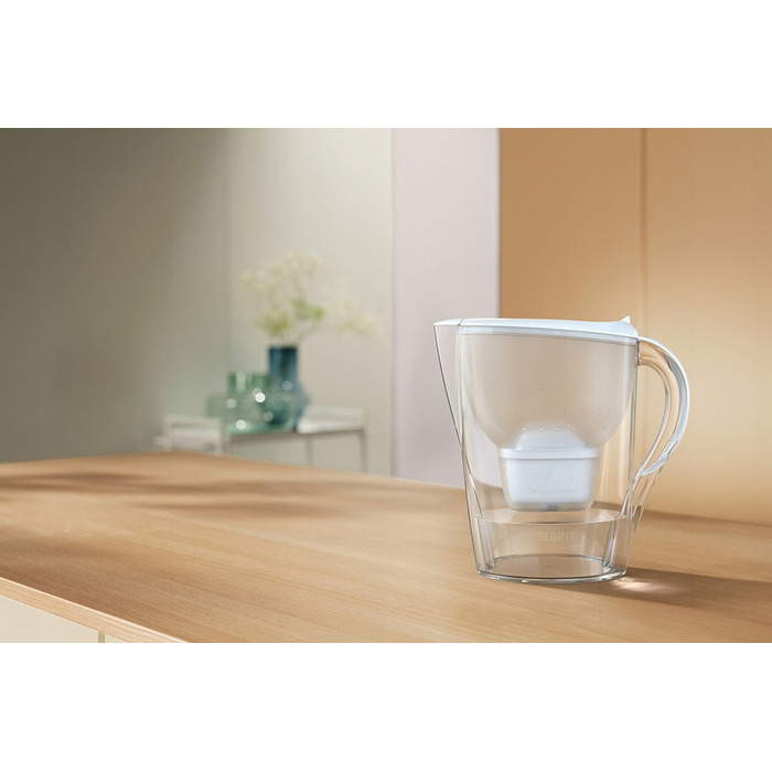 Фільтр-кувшин Brita Marella XL 3,5 л, білий (4 змінні картриджі у комплекті)