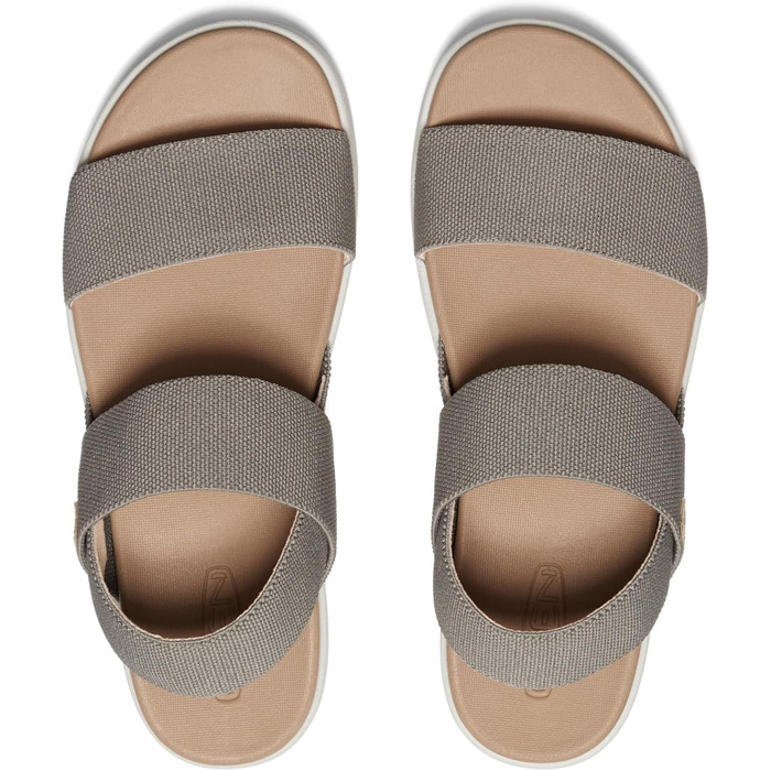 Босоніжки жіночі Keen Elle Backstrap 38.5 EU Brindle Birch - зручні сандалі для активного відпочинку