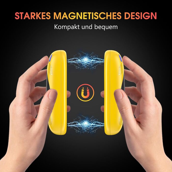 Електричні грілки для рук з акумулятором 10000mAh, 2 шт., з двостороннім нагрівом, USB, 3 режими, для кемпінгу та активного відпочинку