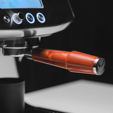 Портфільтр без дна KNODOS 54 мм з рожевим деревом для кавомашин Sage – подвійний сито, сумісний з Barista Express, Pro, Touch, Bambino, Plus, Infuser, Duo Temp Pro