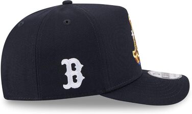 Кепка New Era 9Fifty MLB NBA NFL з логотипом команди, регульована, бейсболка, розмір універсальний (Boston Red Sox #38677)