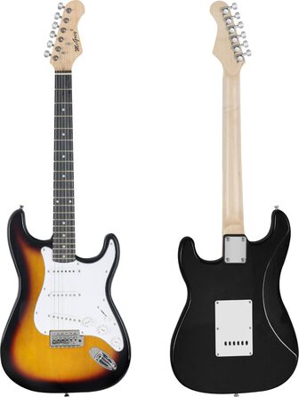 Електрогітара McGrey Rockit ST Комплект (8 предметів) з усіма аксесуарами, сонячний колір