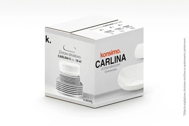 Обідній сервіз Konsimo CARLINA, 18 предметів