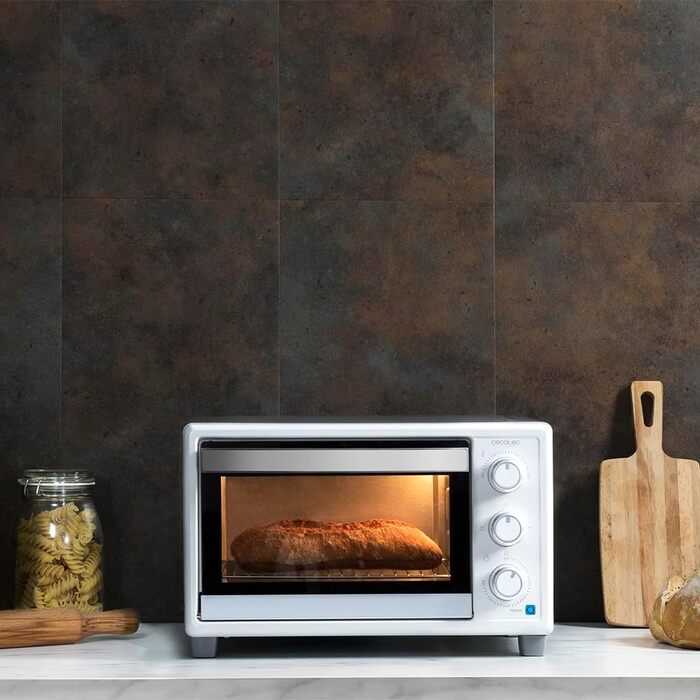 Мультиварка Cecotec Bake&Toast 1090 Black, 1000 Вт, 23 л, таймер 60 хв, регулювання температури до 230ºC, з деко, решіткою та щипцями