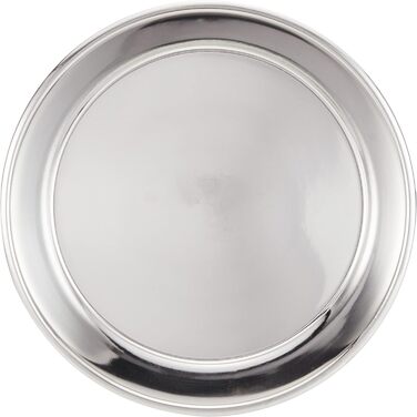 Миска для собак Kerbl з нержавіючої сталі, 2.8 л (2 шт.) - неслизька, срібна