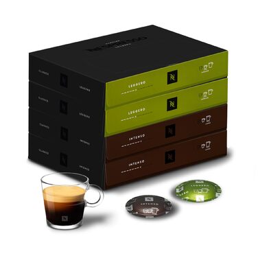 Капсули для кавомашин Nespresso Professional | Набір Leggero та Intenso (200 шт.)