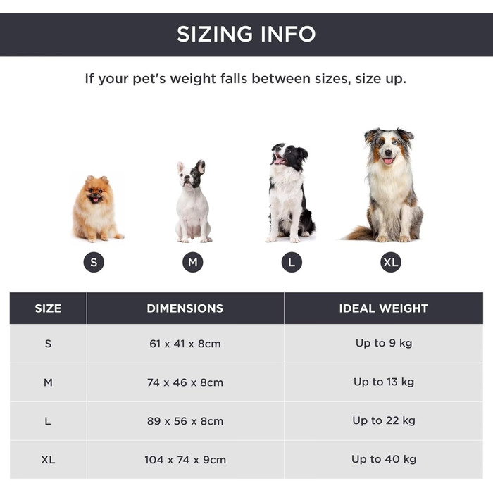 BEDSURE Orthopedic Dog Bed - Large Dogs - 89x56x8cm Washable Dog Bed with 2 in 1 Memory Foam, Cozy Dog Mat/Dog Mattress, Dark Grey
