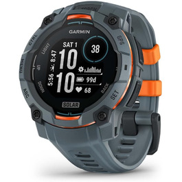 Годинник Garmin Instinct 3 Solar 45 мм - сонячна зарядка, 45 мм, один розмір