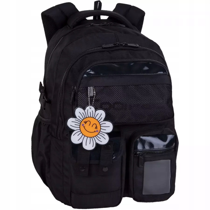 Багатовідсіковий шкільний рюкзак CoolPack, чорний, багатоколірний