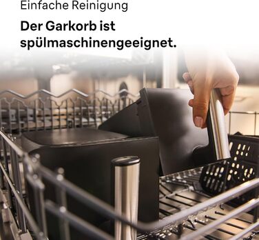 Фритюрниця електрична Braun TwinCook 3 TD3030IBK 8л (2 камери) з синхронізацією, 8 програм, чорна