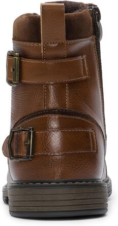 Мотоциклетні черевики Bruno Marc для чоловіків: стильні, з блискавкою, з штучної шкіри, кольору верблюжий (42 EU)