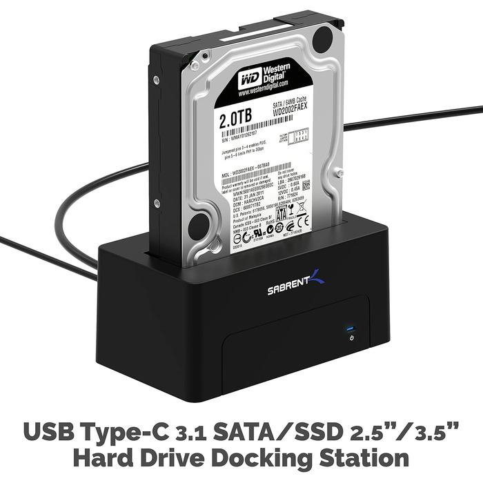 Док-станція Sabrent 4 Bay для 2.5