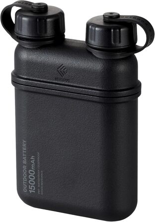 Портативний зарядний пристрій ELECOM NESTOUT: 15000mAh, водонепроникний IP67, ударостійкий, для смартфонів та планшетів. Швидка зарядка USB-C PD 32W, ідеально для походів, кемпінгу та подорожей.