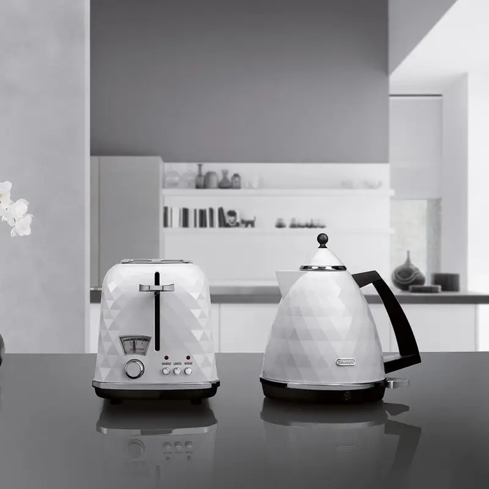 Тостер De'Longhi CTJ 2103.W, білий, 900 Вт