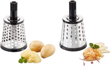 Барабани для нарізки Krone/Bircher Gefu Transforma, змінні насадки для овочерізки