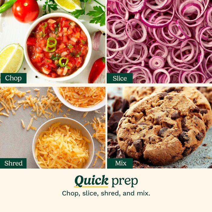 Кухонна машина Cuisinart Pixie Chopper 0.7 л, 2 швидкості, BladeLock, компактна, миюча, BPA-free, для соусів, спецій, пасти