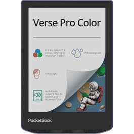 PocketBook Verse Pro Color Lavender: електронна книга з кольоровим екраном, лавандовий колір