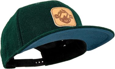 Кепка Jumping Bird бейсболка унісекс • Знімна кепка для активного відпочинку • Фетр, регульований розмір, оливковий • Ідеально для сноуборду