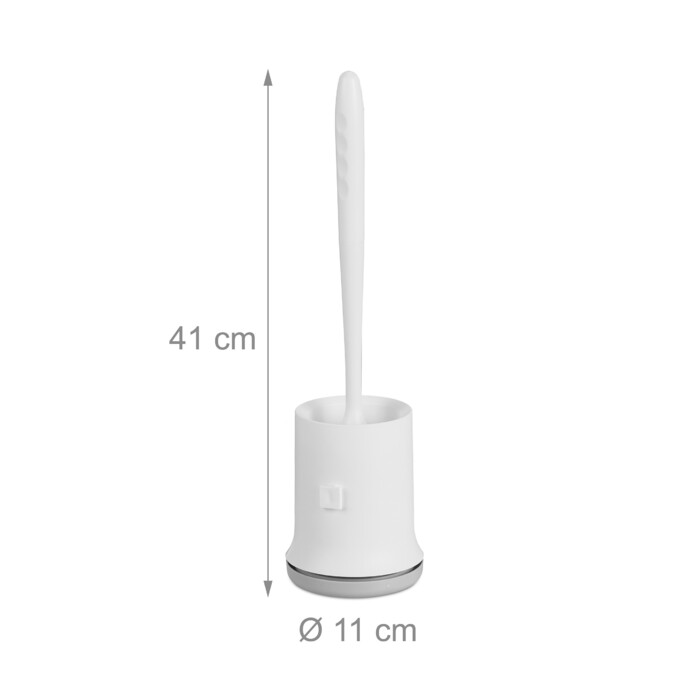 Relaxdays Toilet Brush with Wall Holder