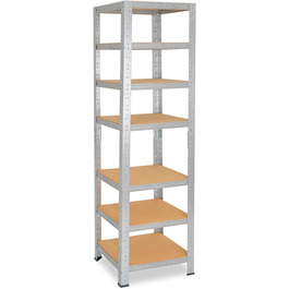 Shelfplaza® Heavy-Duty Shelving Unit - 200x100x40cm