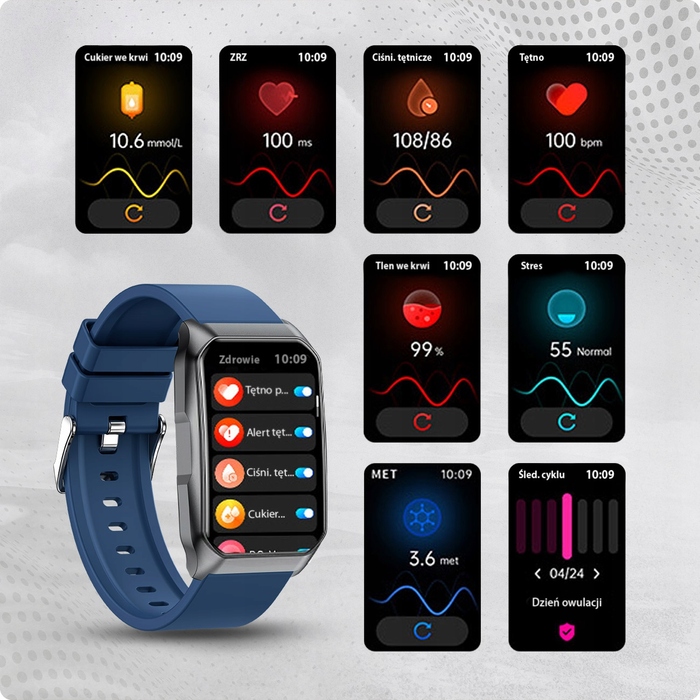 Смарт-годинник JG Smart T69, сірий