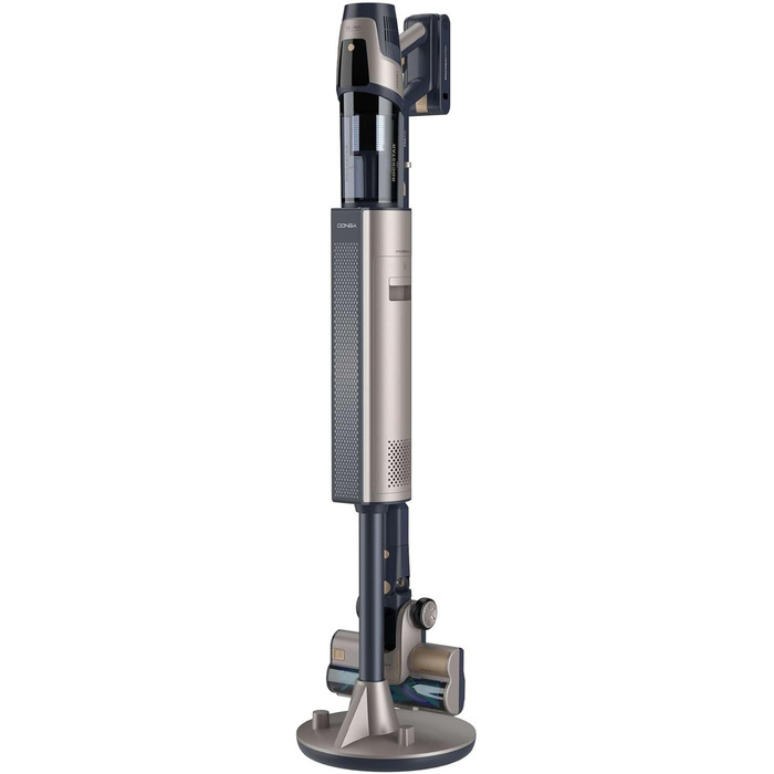 Бездротовий пилосос Cecotec Conga Rockstar 5500 Hurricane Station Flex Max: 220AW, 700W, станція самостійного очищення, 90 хв роботи, антизаплутувальна щітка, гнучкий шланг, циклонна технологія