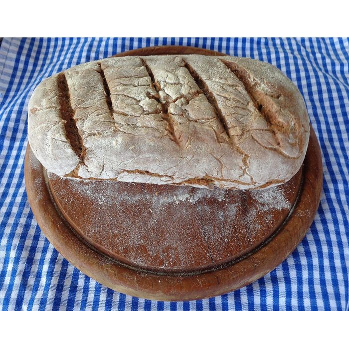 Bread loaf pan ceramic, bread baking mold for 500g bread and up to 750g bread, made with clay from Germany, produced in Bavaria. Bread recipes online, bread baking mold.