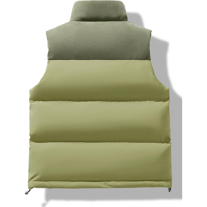 Чоловіча жилетка AIEOE з утеплювачем, без рукавів, тепла зимова жилетка, для активного відпочинку, кордур, розміри S-3XL (зелений, M)