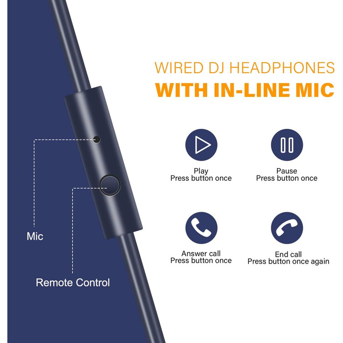 OneOdio Pro30 навушники DJ, студійні, для піаніно та гітари, з м'якими амбушюрами, Hi-Res звук, бас, Share-Port, 2 роз'єми 3.5mm, блакитні