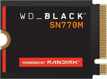 WD_BLACK SN770M 2TB NVMe SSD M.2 2230 для геймінгу (Steam Deck, Surface)