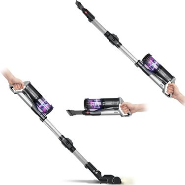 TurboTronic StormStick: потужний акумуляторний пилосос 120 Вт з фільтром MIF та 5 м кабелем (11 кПа, циклонна технологія)