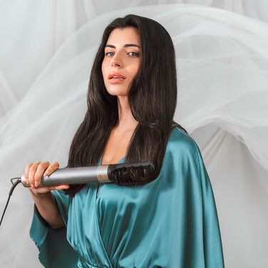 Фен-щітка Cecotec AirGlam Champagne 14 в 1 з технологією Coanda CeramicCare, 1400W, 14 насадок, для випрямлення та укладання волосся