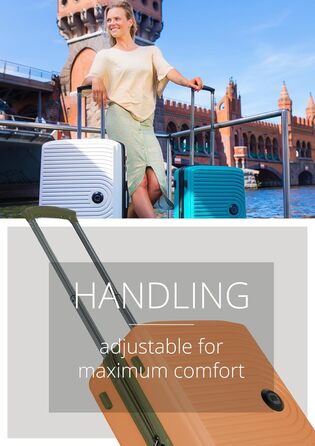 Чемодан Hauptstadtkoffer Mitte (S+M+L) - великий, TSA, 77см, 130л, з розширенням об'єму