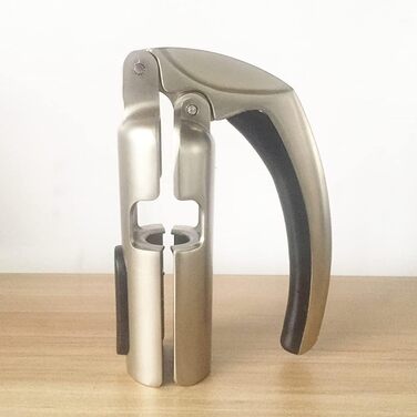 Професійний штопор для шампанського, вина та ігристих вин - відкривач для барів та кухні (сріблястий)