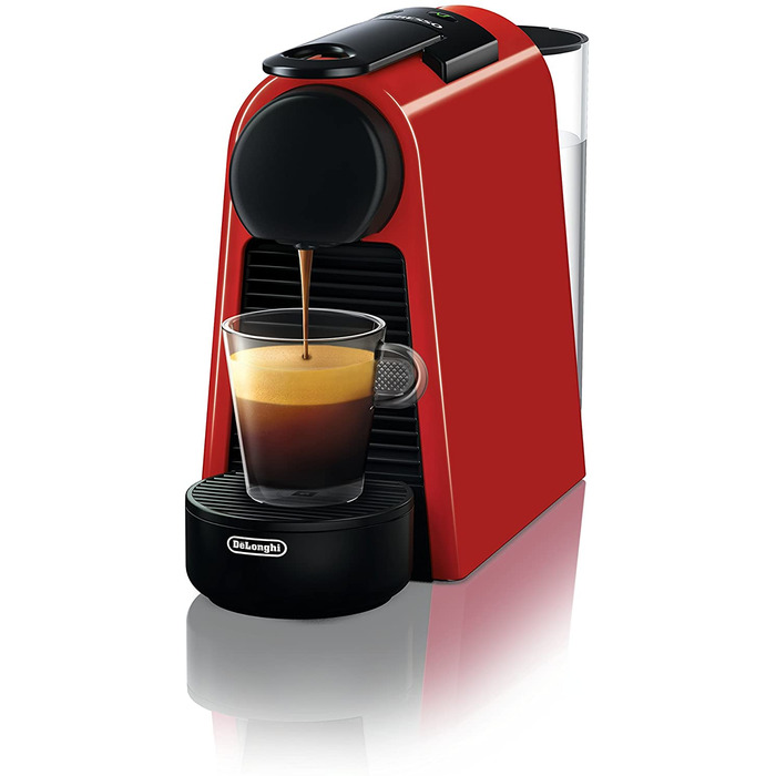 Капсульна кавомашина De'Longhi Nespresso Essenza Mini EN85R, 19 бар, червона