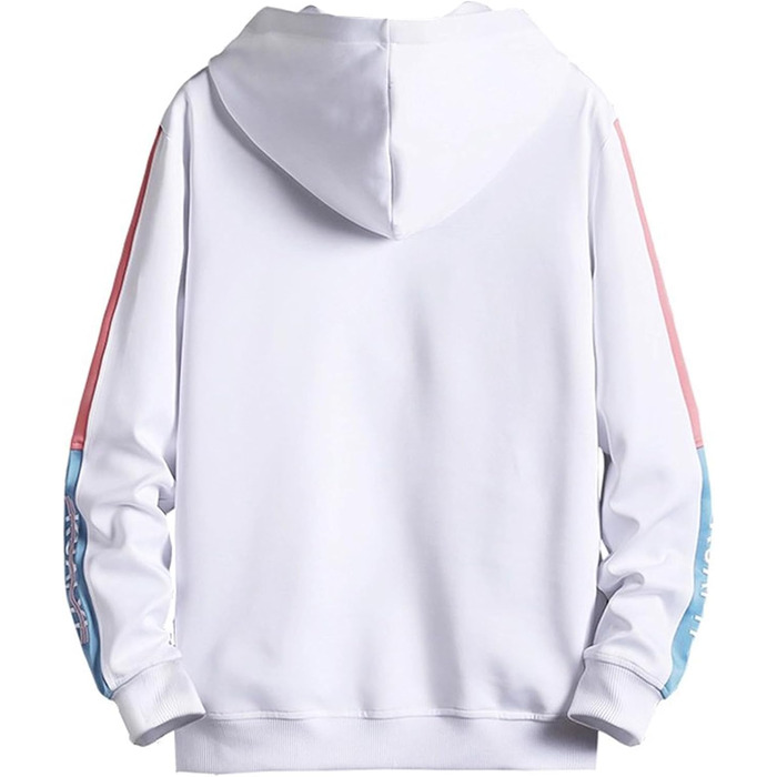 Чоловічий світшот з капюшоном Kenaijing, бавовна, білий, розмір XXL