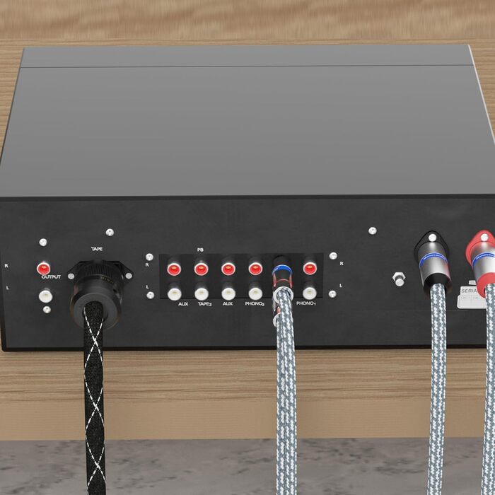 Hi-End мережевий кабель Monosaudio P078 (2м), мідний OFC, 2-полюсний HiFi кабель живлення EU Schuko — IEC C15 для підсилювача, сабвуфера та декодера