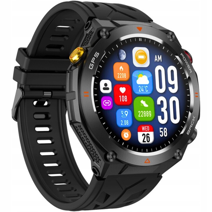 Смарт-годинник Brantek Sport Watch, чорний