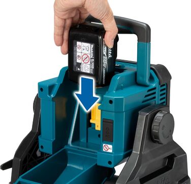 Світлодіодний прожектор Makita DML811 14,4-18В/230В, 3000 люмен, IP65, 3 режими яскравості, поворотний на 240°, без акумулятора та зарядного
