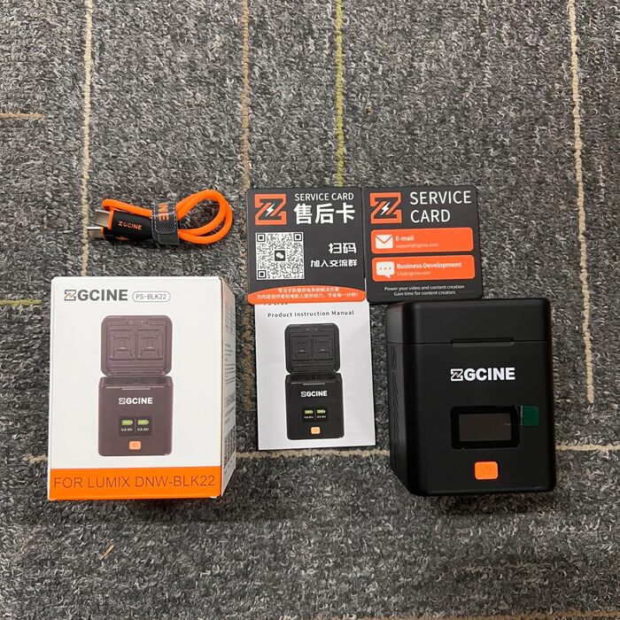 Чохол-зарядка для камери ZGCINE з акумулятором FX NP-W126S (PS-BLK22)