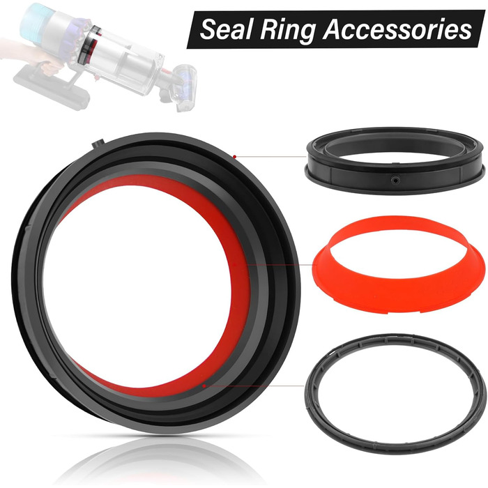 Контейнер для пилу AiLomey (замінник) для Dyson V12 Detect Slim / V10 Digital Slim, сумісний з V12 Slim (965272-01)